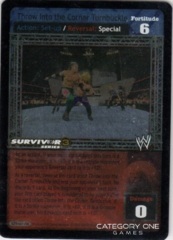 Throw Into the Corner Turnbuckle (SS3) Foil